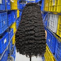 Peluca de Cabello Humano Rizado Birmano 100% Natural, Pelucas Frontales de Encaje Sin Pegamento para Mujeres Negras, Pre-Desplumadas, Peluca Frontal de Encaje HD 13x4 13x6