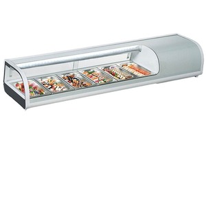 Xy tốt nhất Sushi <span class=keywords><strong>Sashimi</strong></span> hải sản và món tráng miệng lạnh lưu trữ và bảo quản tủ trưng bày - Product Image 5