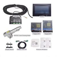 Tête de soudage laser portative SUP21T/23T avec système de soudeuse à commande automatique et alimentation en fil pour machine de nettoyage par soudage à fibre