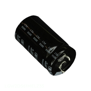 ตัวเก็บประจุแบบ Through Hole ยี่ห้อ Manufacturer Channel รุ่น 560 uF CAP ALUM 560UF 20% 200V SNAP TH LGW2D561MELZ35 - Product Image 1