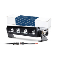 Barre lumineuse LED tout-terrain de 9 pouces, nouveau design, éclairage de travail LED pour toit 4x4, camion, VTT, UTV, éclairage de conduite LED