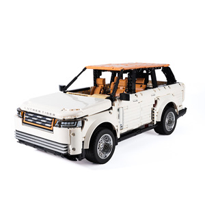 10512 Range Rover Off-Road Vehicle <b>Model</b> Adult High-Difficulty Assembly <b>Building</b> Blocks Toy <b>Car</b> Remote Control <b>Car</b> Gift - Product Image 1