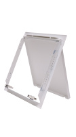Porte détachable personnalisée du panneau d'accès du cadre en acier avec 2 serrures tactiles