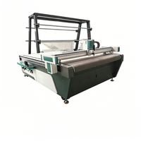 Machine de découpe numérique CNC CE Lisami RTS pour tissus en voile suisse doux imprimés, coton somalien et soudanais, avec tables de découpe et traceur