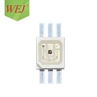 LED RGB 6028 4 broches, LED SMD RGB 6 broches, face blanche, face noire, LED RGB 6028 à montage inversé, fabricant