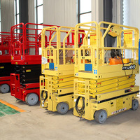 Plateforme de travail en hauteur à ciseaux autopropulsée de haute qualité CE, 12 m, 320 kg, prix d'usine