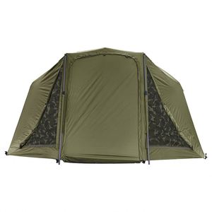 ที่ดีที่สุดสำหรับ2คนเต็นท์กันน้ำสำหรับตั้งแคมป์สูบลมได้ตกปลาแบบ brolly System bivvy with overwrap carpfishing - Product Image 1
