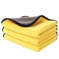 Serviettes de lavage et de détaillage automobile, chiffons de nettoyage doux, réutilisables et absorbants, chiffon de nettoyage en microfibre de qualité supérieure pour vitres et miroirs