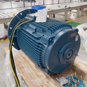 Motores trifásicos de velocidad ajustable para elevadores, sin escobillas, IPM, para vehículos eléctricos, con ventilador de refrigeración forzada, 11 kW/300 kW, motor PMSM - Product Image 4