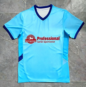 Jersey Sepak Bola Grosir Kualitas Thailand Custom 2526 Kaos Jersey Olahraga Bordir Logo dan Desain Cetak - Product Image 3