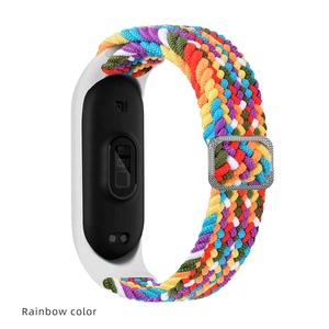 Bracelet en nylon réglable et tressé pour Xiaomi <span class=keywords><strong>Band</strong></span> 3/4/5/<span class=keywords><strong>6</strong></span>/7, bracelet de remplacement pour montre intelligente - Product Image 5