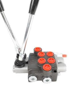 Bloc de commande directionnelle hydraulique 40L/min, 2 ou 3 voies, 2P40 3P40, monobloc hydraulique - Product Image 5