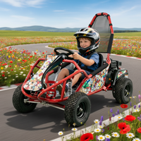 Go Kart Balap Remote Control yang Dapat Disesuaikan, Kecepatan Maksimum 25km/jam, Kapasitas Beban 85kg, Untuk Dewasa & Anak-Anak, Kendaraan Tunggangan di Taman Bermain Luar Ruangan