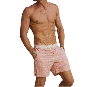 Shorts de Playa Tejidos Casuales para Hombre de Alta Calidad, Personalizados, Transpirables, Estampados, para Entrenamiento de Verano, Servicio OEM - Product Image 4