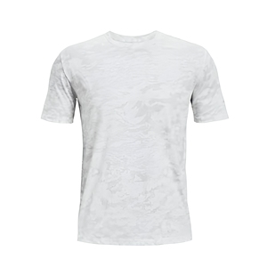T-shirt pour homme à manches courtes, col rond, tie-dye, coupe ample, en coton tricoté, décontracté, respirant, séchage rapide, écologique, imprimé blanc, 180 g/m² - Product Image 1