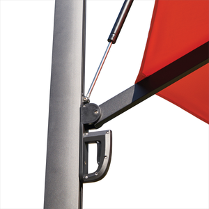 Parasol de jardin extérieur Offres Spéciales protégé contre les UV de parapluie d'énergie solaire avec la base en plastique remplie d'eau ou de marbre - Product Image 4