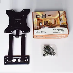 HD LED LCD Screens Articulating Swivel Bracket Fit For 14"-32" TV Mount Wall Bracket