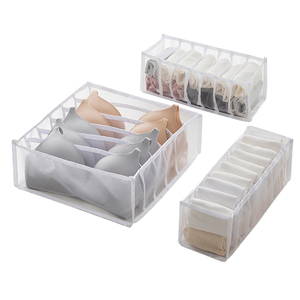 Pack of 3 Foldable Closet Organizers and <b>Storage</b> Dresser Drawer Dividers Drawer Organizer Clothes - Product Image 3