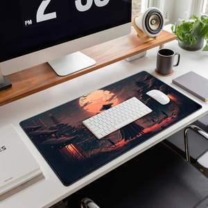 Wholesale Custom XXL Large Mousepad Anime Mouse <strong>Pad</strong> Scratch Proof Japanese Sumurai Mouse <strong>Pad</strong> Gaming Mouse Mat - Product Image 6