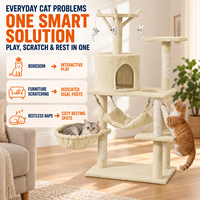 Arbre à chat multi-niveaux de luxe, best-seller du fabricant