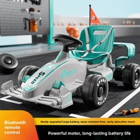 Nuevo Go Kart Eléctrico para Niños, Recargable, con Rotación de 360 Grados y Control Remoto, para Niños y Niñas