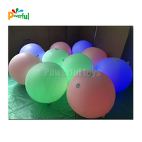 BON MARCHÉ Changement de couleur balles d'éclairage de plage interactives led boule de foule fête lancer boule de zygote gonflable