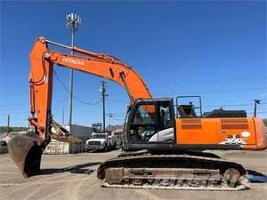 Bomba de caja de cambios de motor original de Japón, excavadora hidráulica de orugas Hitachi ZX350 de 35 toneladas seminuevo, movimiento de tierras de alto rendimiento - Product Image 2