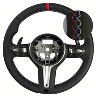 Volant de direction ZP personnalisable en cuir pleine fleur à 3 branches de 40 mm pour les séries 1/3/7 (F30/E90) 2003-2013