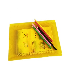 자기 씰링 애 가방 PVC 플라스틱 봉투 고정 파일 폴더 - Product Image 3