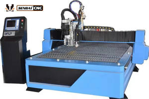 SenBai 63A 100A 120A 160A 200A Découpeur plasma CNC de bureau personnalisé/Machine de découpe plasma CNC pour la découpe de métal Processus de métal - Product Image 2