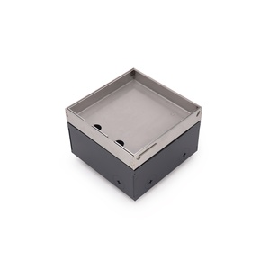 Caja de Conexiones Eléctrica Empotrada con Tapas y Módulos de Datos RJ45 Dobles para Sistemas Eléctricos - Product Image 2
