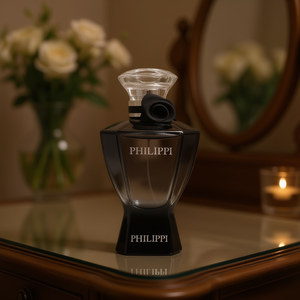 Botella de Vidrio para Perfume Philippi, Grabada con Tapón, Compatible con Difusor de Varillas para Fragancias - Product Image 2