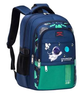 Fabricación personalizada azul hecho moderno diseño de lujo poliéster escuela adolescente peso ligero a prueba de olores tendencia mochila - Product Image 3