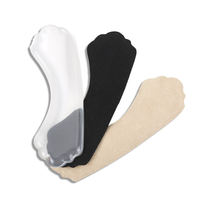 YEBEI PU talon semelles Patch soulagement de la douleur soins des pieds confort talon autocollant poignées doublure pour chaussure à talons hauts