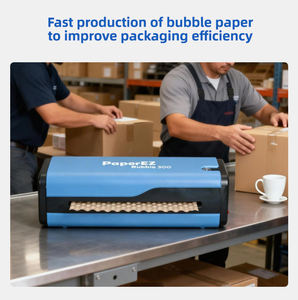 Eco-friendly for Paper <b>Machine</b> with Motor Gear Engine One-button & Foot <b>Pedal</b> Control for Small Businesses - Product Image 4