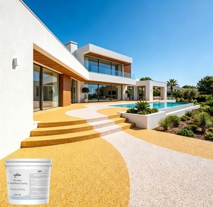 Pierre en résine antidérapante pour terrasse <span class=keywords><strong>de</strong></span> piscine, spa et zone humide, à drainage rapide, résistante au <span class=keywords><strong>chlore</strong></span>, surface en galets pour un confort pieds nus - Product Image 6