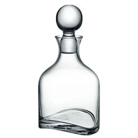 2023 nuevo decantador de botellas de whisky de cristal con 2 vasos para licor