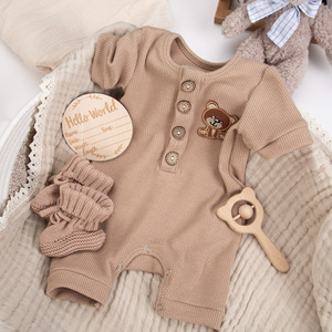 <span class=keywords><strong>Neonato</strong></span> <span class=keywords><strong>orsacchiotto</strong></span> ricamato tuta per vestiti <span class=keywords><strong>tutina</strong></span> per bambino manica lunga <span class=keywords><strong>tutina</strong></span> body per bambino 0-24 mesi - Product Image 4