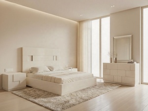 Muebles <span class=keywords><strong>de</strong></span> Dormitorio <span class=keywords><strong>de</strong></span> Hotel <span class=keywords><strong>de</strong></span> Lujo Modernos <span class=keywords><strong>de</strong></span> Madera, Tocadores, <span class=keywords><strong>Cama</strong></span> King Size, Mesita <span class=keywords><strong>de</strong></span> Noche, Cómoda con Cajones, Cabecero Iluminado 2026 ¡Oferta Caliente! - Product Image 2