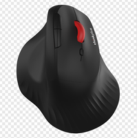 Souris sans fil ergonomique verticale Thinkplus T50 Pro 2.4G/BT avec récepteur USB et câble Type-C, 6 boutons, pour droitier, capteur optique