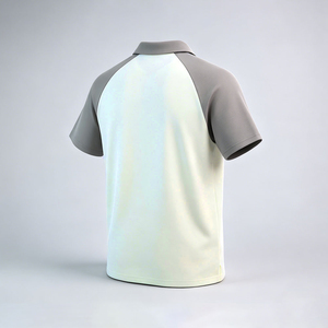 Polo de Manga Raglán <span class=keywords><strong>para</strong></span> <span class=keywords><strong>Hombre</strong></span>, de Secado Rápido, Transpirable, con Diseño de Parches, Ropa de Verano <span class=keywords><strong>para</strong></span> Golf, Envío desde Brasil - Product Image 3