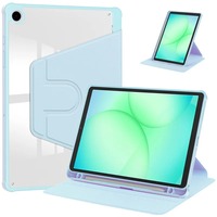 360 °   Étui de tablette rotatif en acrylique pour Samsung Galaxy Tab A11 A9 8,7 pouces avec support pour stylet, protection antichoc, housse en cuir
