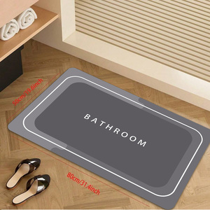 Tappetino antiscivolo per bagno in fango di diatomee, 1 pezzo. IT ha proprietà di super assorbimento dell'acqua e di asciugatura rapida. È asciutto, morbido e antiscivolo - Product Image 3