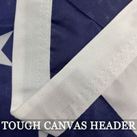 Drapeau de pays 3ply double face en polyester imprimé personnalisé drapeaux personnalisés bannières 3x5ft drapeau de sport double face