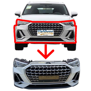 Sconti Quantità Disponibili. Per <span class=keywords><strong>Audi</strong></span> <span class=keywords><strong>Q3</strong></span>: Parti Esterne, Paraurti Anteriori, Fari a LED, Griglie, Radiatori, Alette, Parafanghi, Vestibilità Perfetta. - Product Image 1