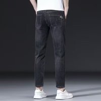 Accessoires vestimentaires : Jeans baggy, Jeans en denim brodés personnalisés, Jeans skinny personnalisés pour hommes, Jeans déchirés pour hommes, Pantalons en denim pour hommes