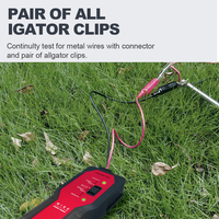 Localizador de Cables Subterráneos NOYAFA NF-817L de Potencia Mejorada, Dispositivo de Detección de Roturas y Seguimiento de Líneas de 500 m