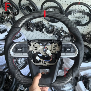 พวงมาลัยคาร์บอนไฟเบอร์แท้ของโตโยต้า พร้อมไฟ LED สำหรับรถยนต์โตโยต้า ซีอาร์เอช 79 ซีรีส์ 2012 ไฮลักซ์ วีโก้ รีโว่ เอ็น70 เอ็น80 โร้ก ไฮเอซ พรีอุส เซลิก้า - Product Image 5