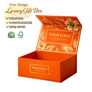 Scatola Regalo di Lusso OEM con Chiusura Magnetica, in Cartone Pieghevole Ecologico e Riciclabile, Personalizzabile con Stampa - Product Image 1