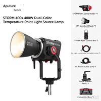 Aputure STORM 400x Lumière professionnelle pour film et télévision 400W, puissance réelle, température de couleur réglable, lumière photo/vidéo